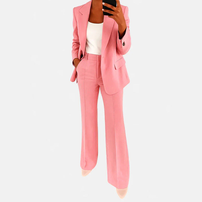 Beverly - Women’s Two-Piece Blazer Suit Set