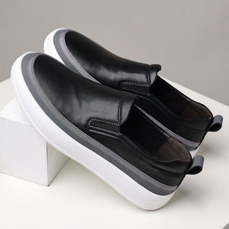 Franco Bianchi Sneakers with Elastic Side Panels