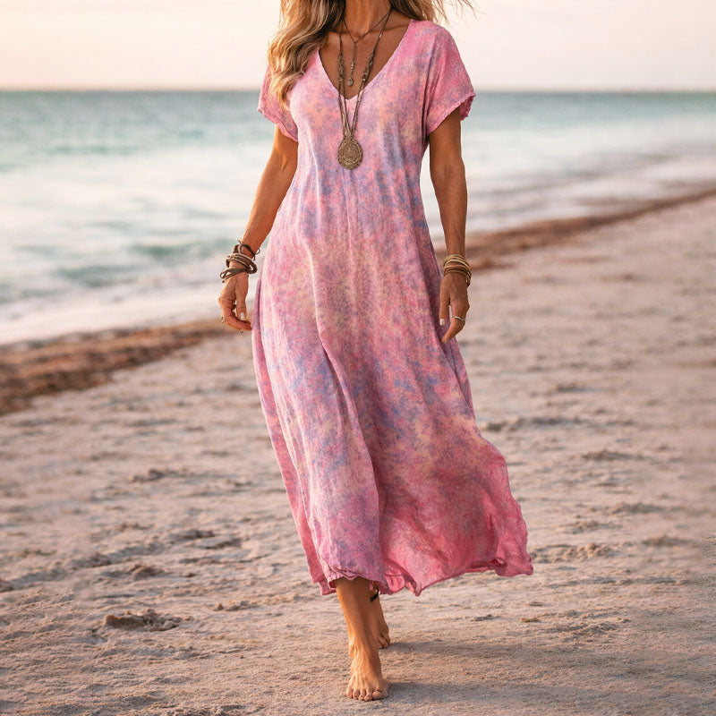 Amelie Fleur Bloom & Peace Maxi Dress