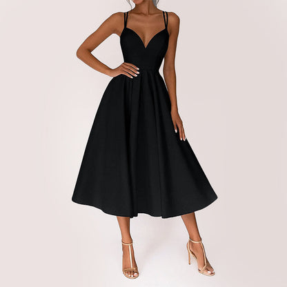 Amelie Fleur Flared Open-Back Party Wedding Dress