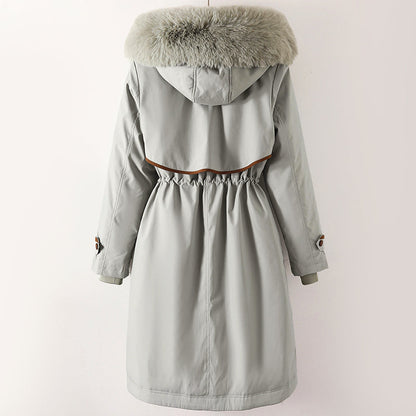 Amelie Fleur Long Parka with Detachable Inner Layer