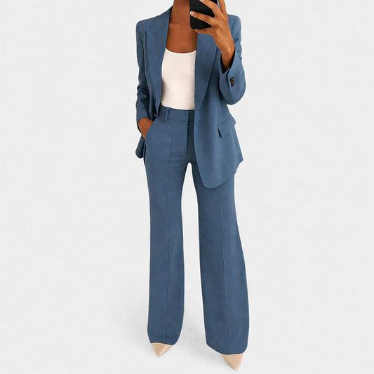 Beverly - Women’s Two-Piece Blazer Suit Set