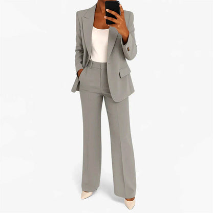Beverly - Women’s Two-Piece Blazer Suit Set