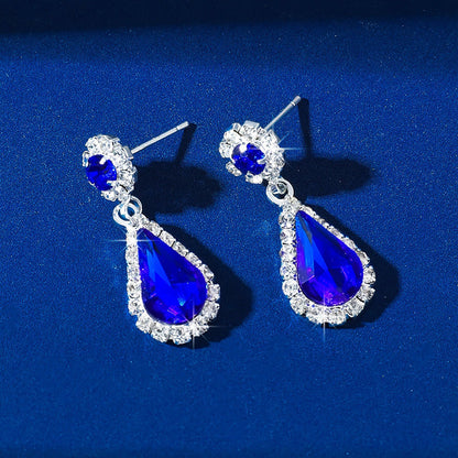 Coordinated Necklace and Drop Earrings Jewelry Set