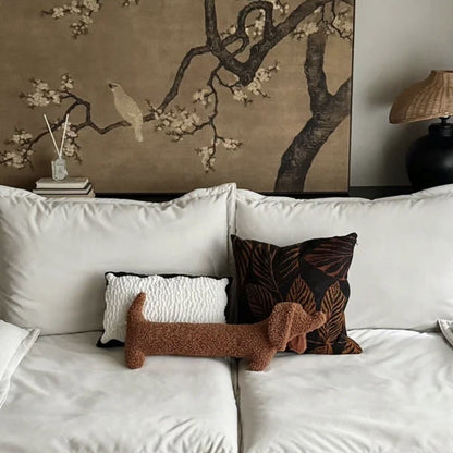 Dog Shaped Lounger Pillow