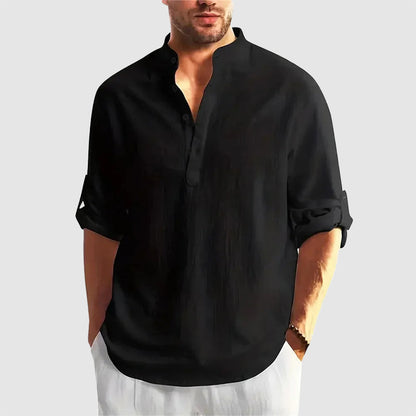 Franco Bianchi Casual Henley Shirt