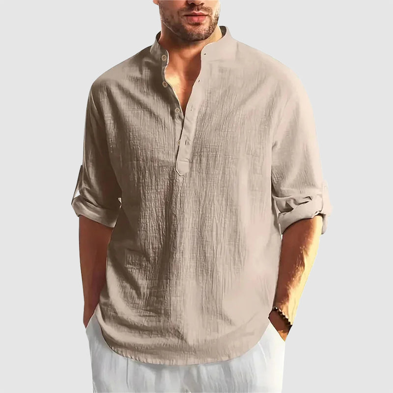 Franco Bianchi Casual Henley Shirt
