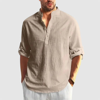 Franco Bianchi Casual Henley Shirt