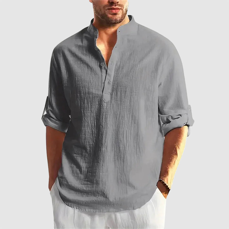 Franco Bianchi Casual Henley Shirt