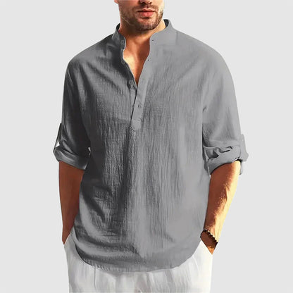Franco Bianchi Casual Henley Shirt