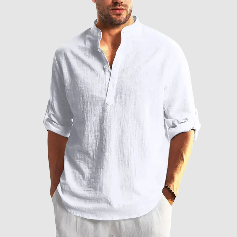 Franco Bianchi Casual Henley Shirt