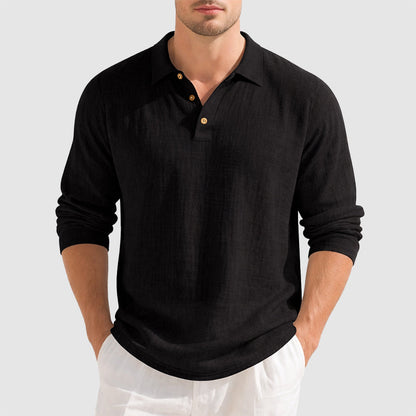 Franco Bianchi Casual Shirt with Open Collar and Buttons