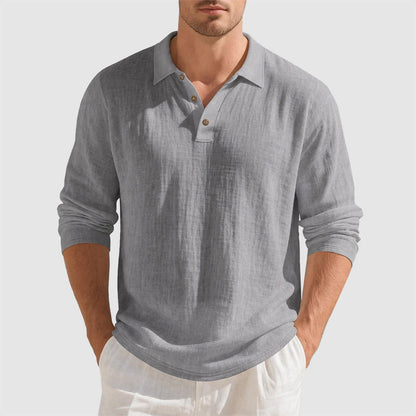Franco Bianchi Casual Shirt with Open Collar and Buttons