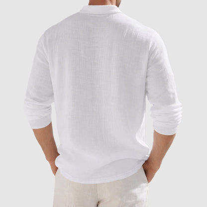 Franco Bianchi Casual Shirt with Open Collar and Buttons