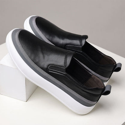 Franco Bianchi Sneakers with Elastic Side Panels