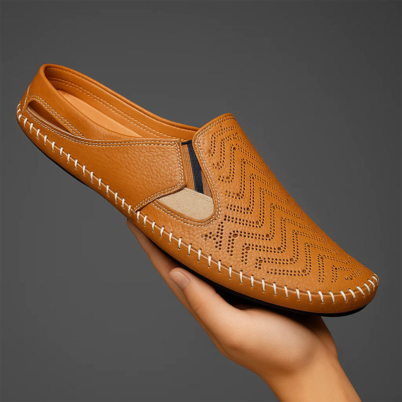 Jack Washington Perforated Slip-On Shoes