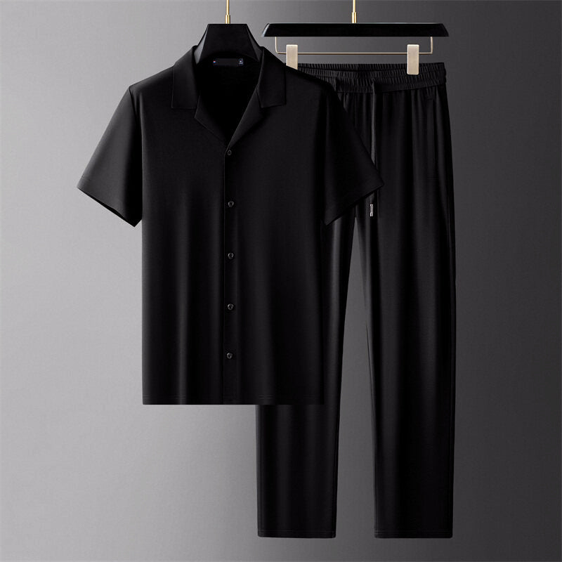 Jack Washington Short Sleeve Summer Set with Pants