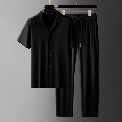Jack Washington Short Sleeve Summer Set with Pants