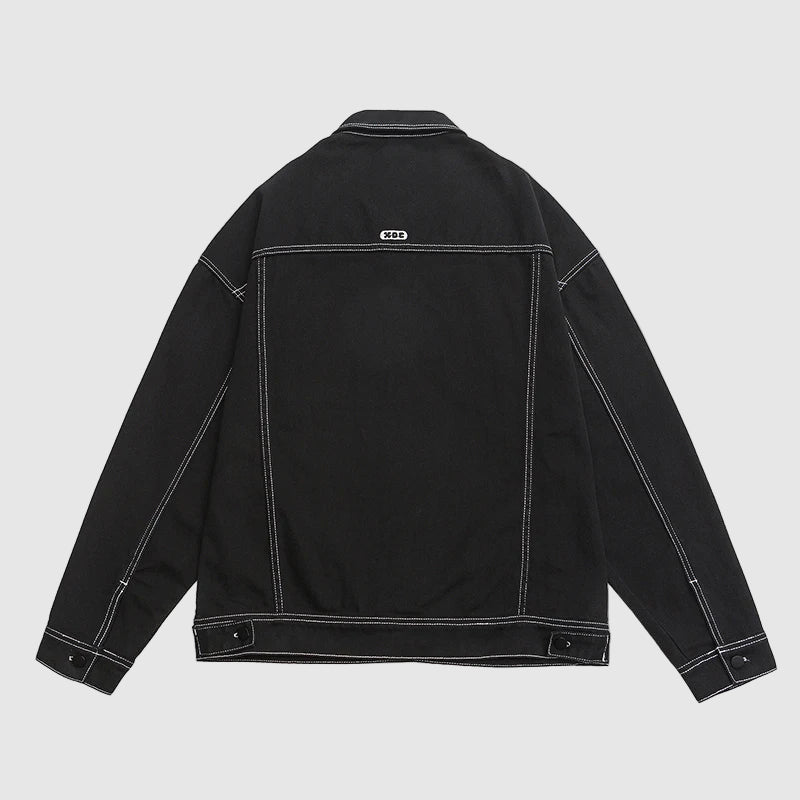 Jack Washington Retro Baggy Denim Jacket