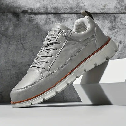 James Scott Lace-Up Sneakers with Textured Sole