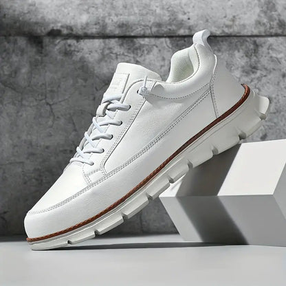 James Scott Lace-Up Sneakers with Textured Sole