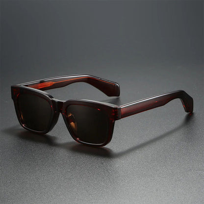 Lioré Square Frame Sunglasses with Tinted Lenses