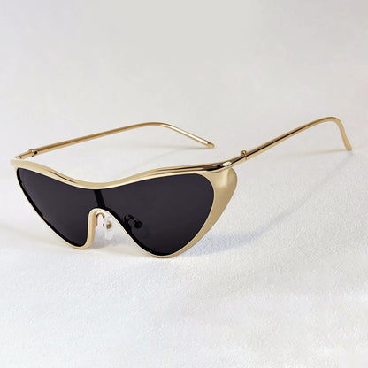 Lumira Cat Eye Sunglasses with Metal Frame