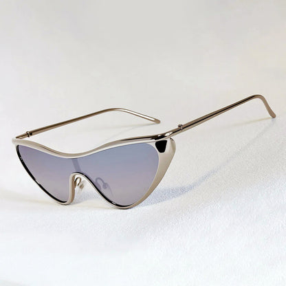 Lumira Cat Eye Sunglasses with Metal Frame