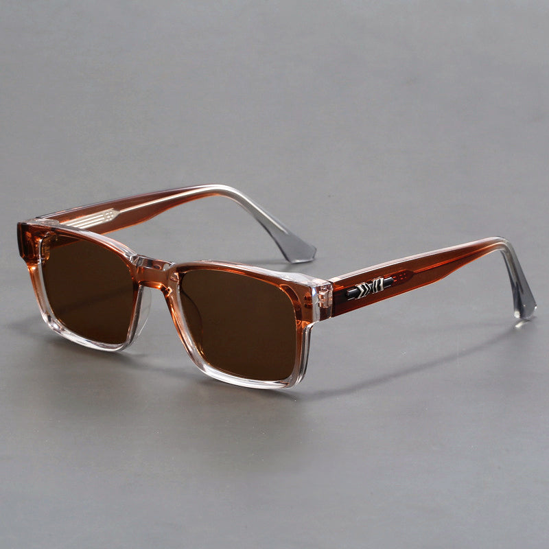 Lumira Square Sunglasses with Angular Design
