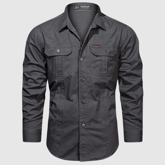 Jack Washington Hudson Cotton Shirt - Infinityloyal