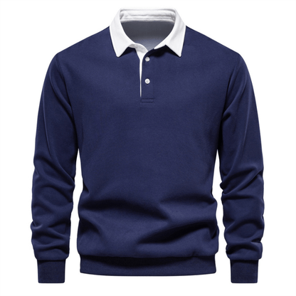 Jack Washington Polo Collar Sweater - Infinityloyal