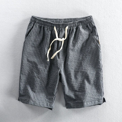 James Scott Casual Striped Shorts - Infinityloyal