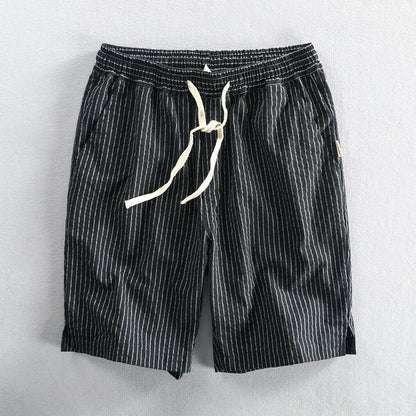 James Scott Casual Striped Shorts - Infinityloyal