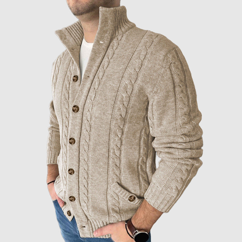 Ben Smith Braid Knit Cardigan