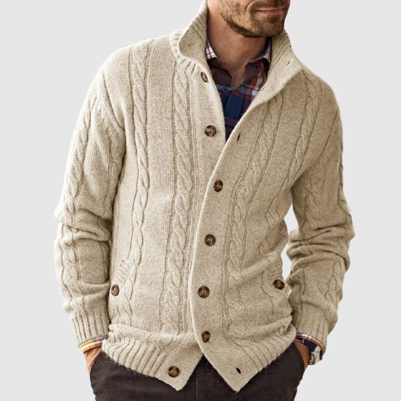 Ben Smith Braid Knit Cardigan