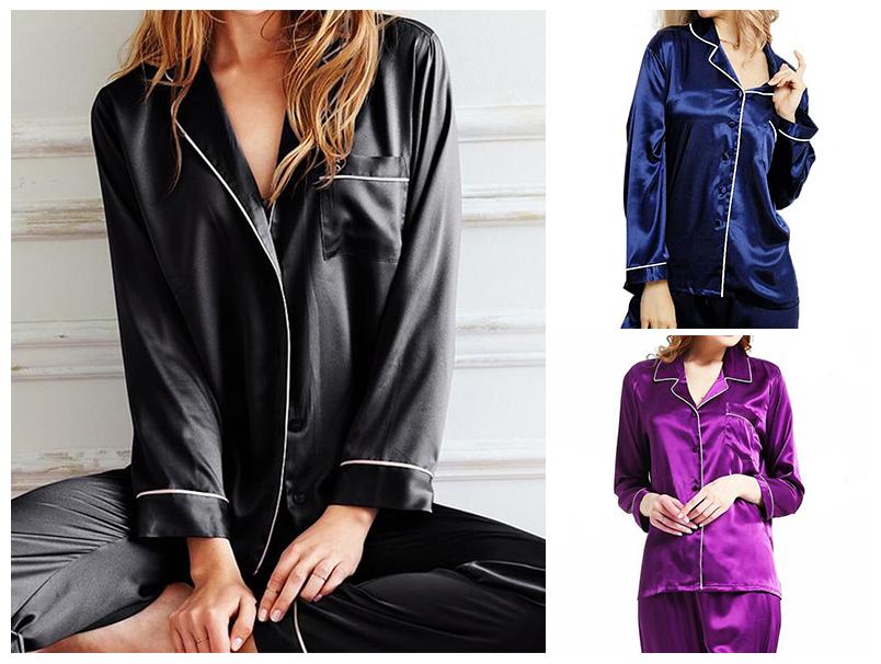 Cloudwear Satin Pajama Set