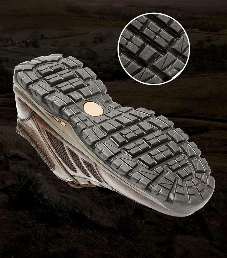 New Genuine Leather Hiking Shoe