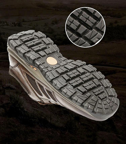 New Genuine Leather Hiking Shoe