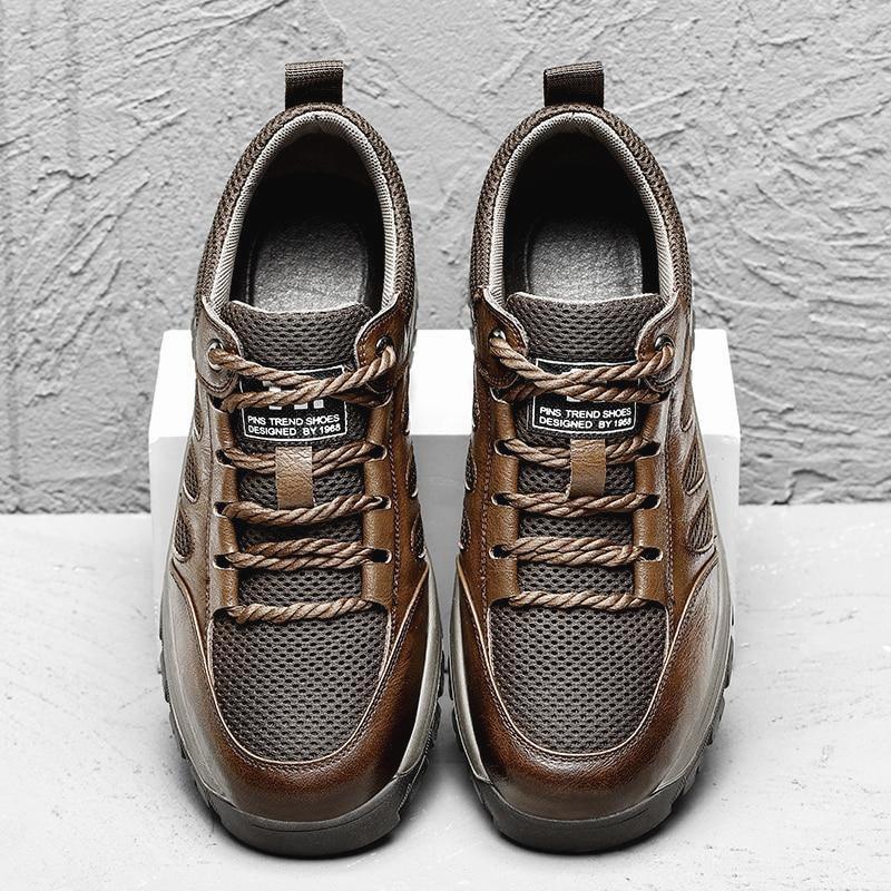 New Genuine Leather Hiking Shoe
