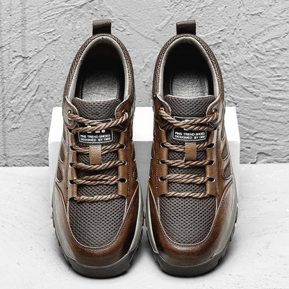 New Genuine Leather Hiking Shoe