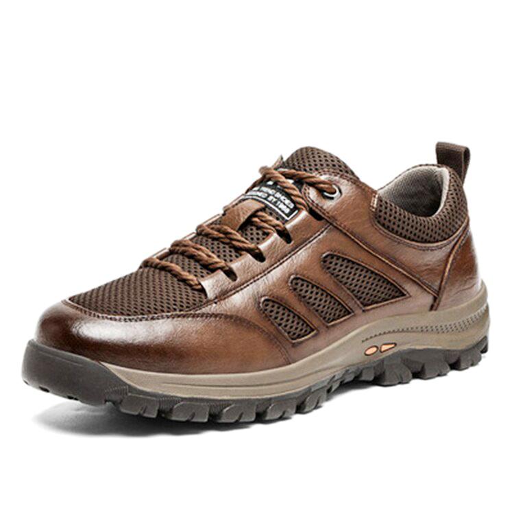 New Genuine Leather Hiking Shoe