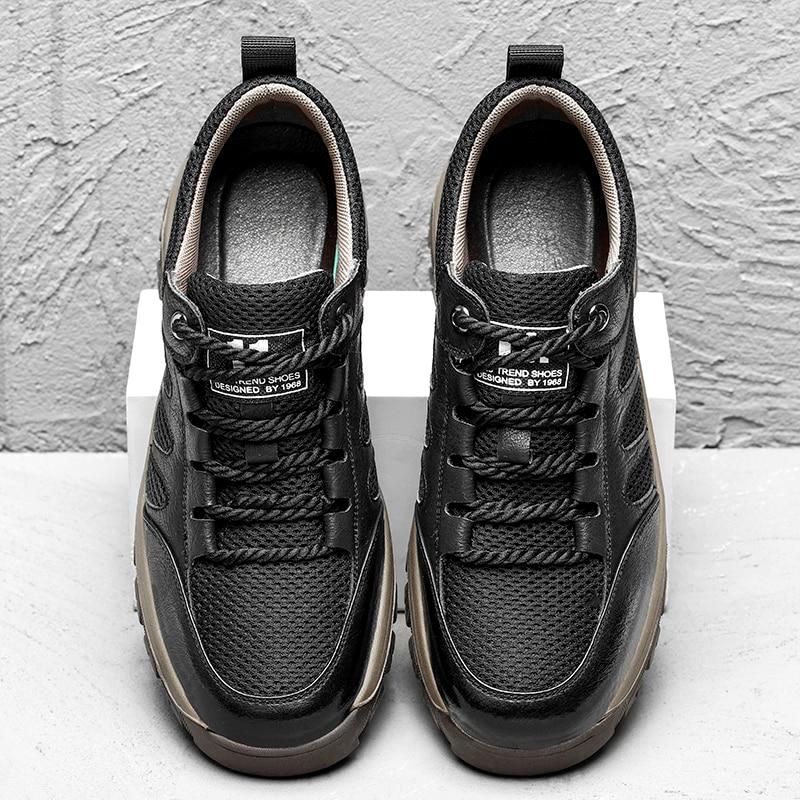 New Genuine Leather Hiking Shoe