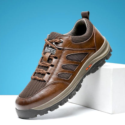 New Genuine Leather Hiking Shoe