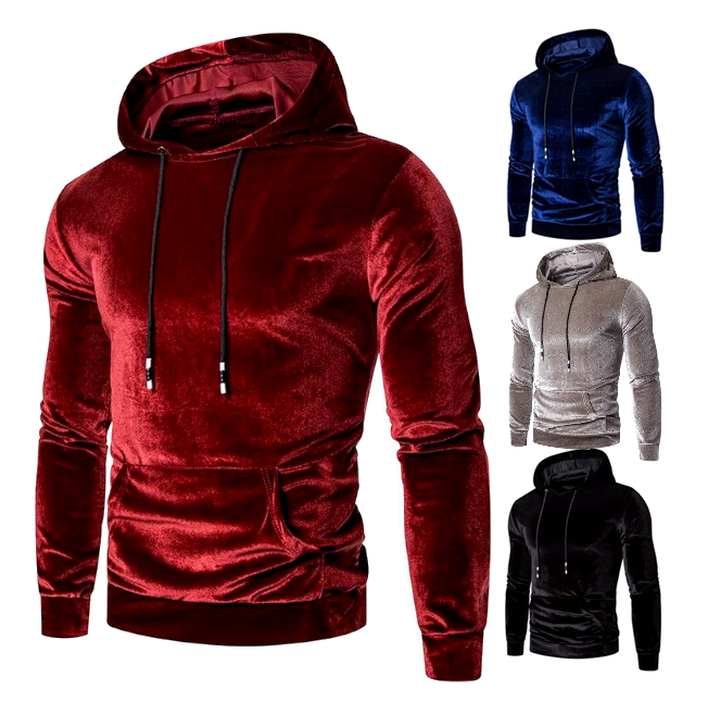 Paris Velour Hoodie