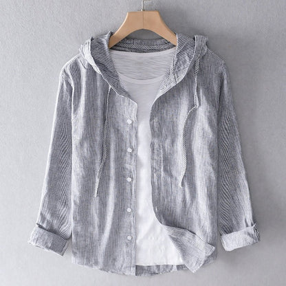 Adeline Sunrise Dream Linen Shirt - Infinityloyal