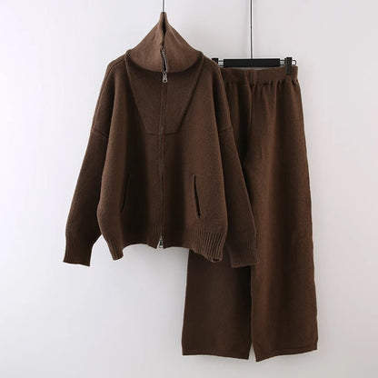 Amelie Fleur Warm Knit Set - Infinityloyal