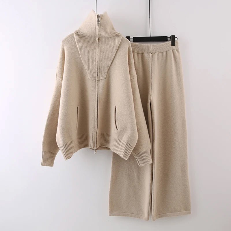 Amelie Fleur Warm Knit Set - Infinityloyal