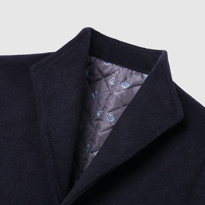 Ben Smith London Classic Wool Coat - Infinityloyal