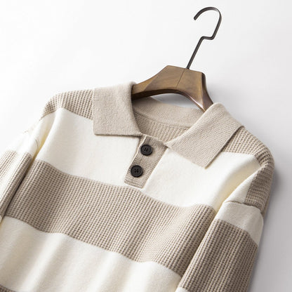 Ben Smith Striped Polo Sweater - Infinityloyal