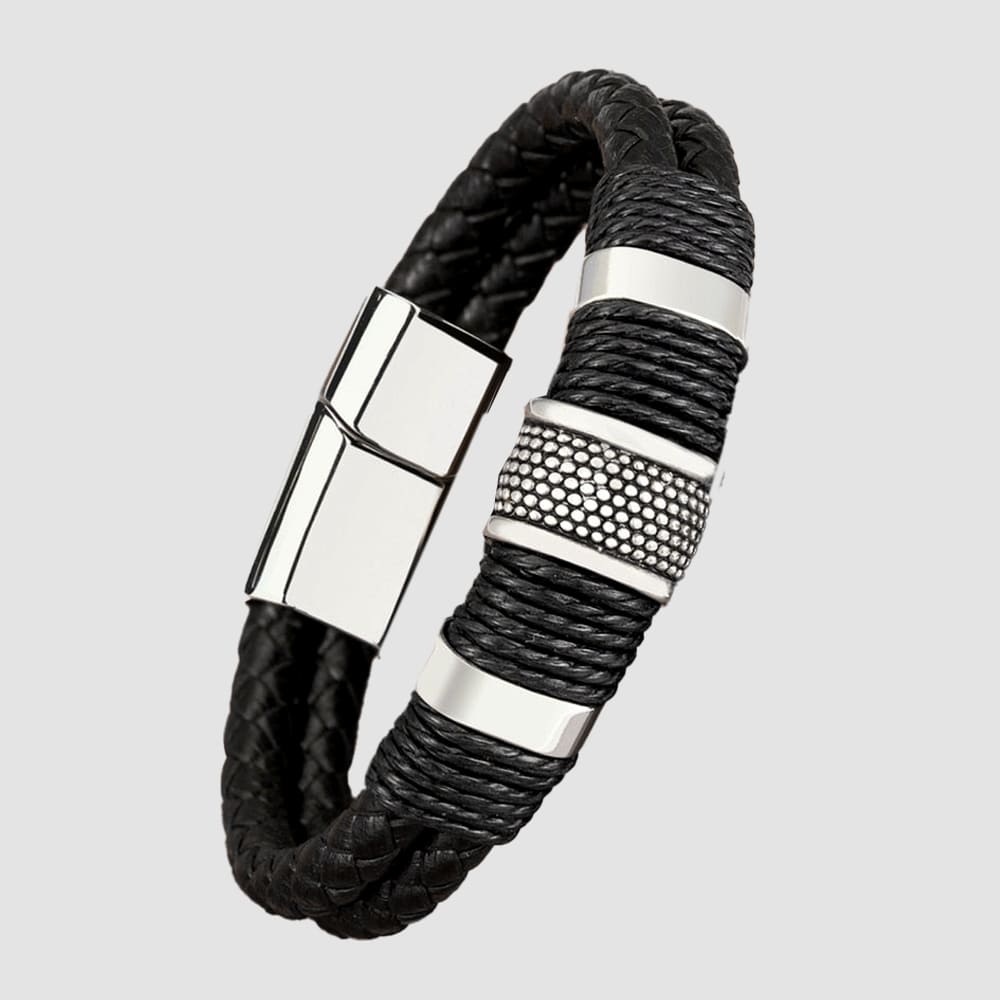 Conquerer Leather Bracelet - Infinityloyal